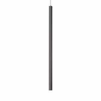 Подвесной светодиодный светильник Ideal Lux Ultrathin D100 Square Nero 194196