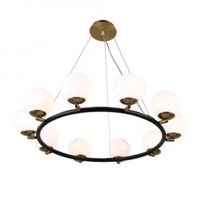Подвесной светильник Lumina Deco Modica LDP 6032-10 BK+MD