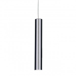 Подвесной светодиодный светильник Ideal Lux Ultrathin D040 Round Cromo 187662