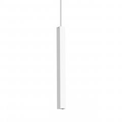Подвесной светодиодный светильник Ideal Lux Ultrathin D040 Square Bianco 194189