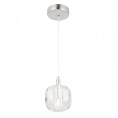 Подвесной светильник Crystal Lux Box SP1 Chrome/Transparent