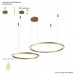 Подвесной светодиодный светильник Crystal Lux Fortuna SP123W Led Gold