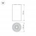 Потолочный светодиодный светильник Arlight SP-Polo-R85-1-15W Warm White 40deg 022955