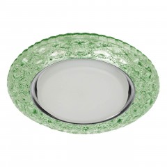 Точечный светильник ЭРА с подсветкой DK LD24 GR/WH Б0029634