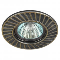 Встраиваемый светильник ЭРА Штампованный ST6 GD/SS Б0036490 Встраиваемый светильник ЭРА Штампованный ST6 GD/SS Б0036490