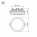 Встраиваемый светодиодный светильник Arlight LTD-95SOL-10W White 017991