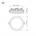 Встраиваемый светодиодный светильник Arlight LTD-115SOL-15W White 020710