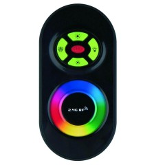 Контроллер для светодиодных лент 12/24В 2,4 ГГц Uniel ULC-G10-RGB Black 11105 Контроллер для светодиодных лент 12/24В 2,4 ГГц Uniel ULC-G10-RGB Black 11105