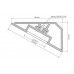 Профиль Arlight KLUS-LOCK-FM-BASE-2000 ANOD 020909