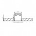 Профиль встраиваемый DesignLed LE.4932-W 003118