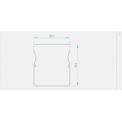 Заглушка Deko-Light End Cap P-AH-01-20 Set 2 pcs 978311