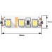 Светодиодная лента SWG 12W/m 120LED/m 2835SMD холодный белый 5M 001577