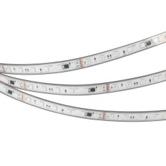 Светодиодная лента герметичная Arlight 14W/m 60LED/m 5060SMD разноцветный 5М DMX-PFS-B60-12mm 24V 039608