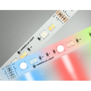 Светодиодная лента Ambrella Light 13W/m 90LED/m 5050+2835SMD RGB+белый 5M GS4501