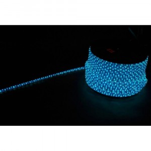 Светодиодный дюралайт Feron 2,88W/m 72LED/m LEDF3W 3х жильный синий белый 50М 26211
