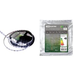 Светодиодная влагозащищенная лента TDM Electric 7,2W/m 30LED/m 5050SMD холодный белый 5M SQ0331-0317