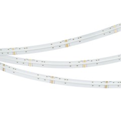 Светодиодная лента Arlight 15W/m 768LED/m CSPSMD холодный белый + разноцветный 5М COB-X768-12mm 24V 041787