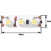 Светодиодная влагозащищенная лента DesignLed 9,6W/m 120LED/m 3528SMD теплый белый 5M 001487