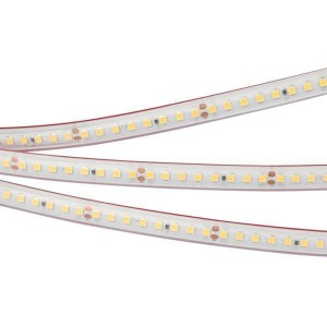 Светодиодная влагозащищенная лента Arlight 12W/m 160LED/m 2835SMD теплый белый 50M 024560(2)