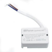 Драйвер для светодиодного светильника AL509 Feron 67-86V 18W IP20 0,22A LB0167 41217 Драйвер для светодиодного светильника AL509 Feron 67-86V 18W IP20 0,22A LB0167 41217