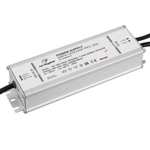 Блок питания Arlight ARPV-UH24240-PFC-55C 24V 240W IP67 10A 025046(1)