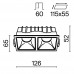 Встраиваемый светильник Technical DL043-02-10W4K-SQ-W