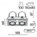 Встраиваемый светильник Technical DL095-02-10W3K-W