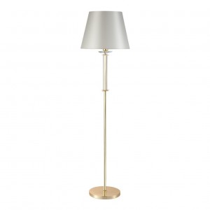 Торшер Crystal Lux Nicolas PT1 Gold/White