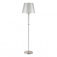 Торшер Crystal Lux Nicolas PT1 Nickel/White