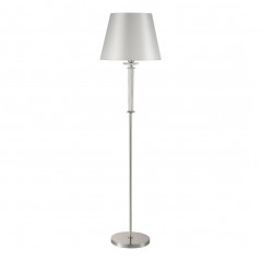 Торшер Crystal Lux Nicolas PT1 Nickel/White