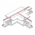 Коннектор T-образный левый 1 Nowodvorski Ctls Power 8247