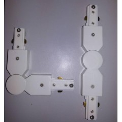 Коннектор поворотный две фазы Elvan 00000013424 Kon R-WH-2Line