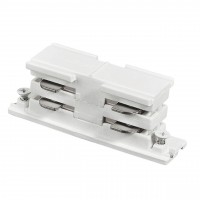 Коннектор прямой Ideal Lux Link Electrified Connector Wh On-Off 169637
