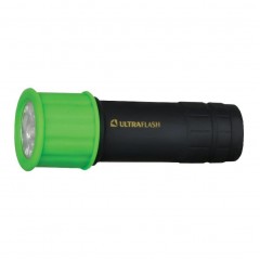 Ручной светодиодный фонарь Ultraflash Active от батареек 98х30 35 лм LED15001-C 10481