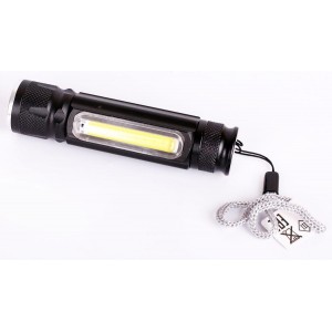 Ручной светодиодный фонарь Ultraflash аккумуляторный 110х28 400 лм LED51524 14661