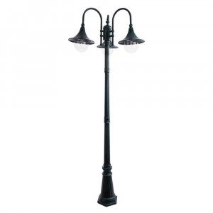 Садово-парковый светильник Arte Lamp Malaga A1086PA-3BG